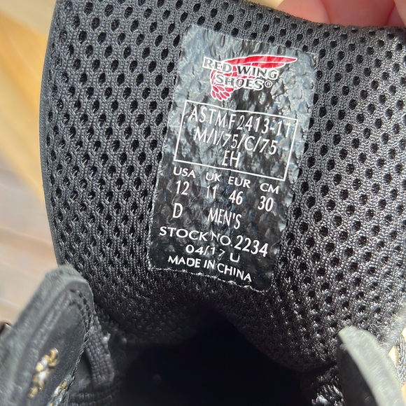 Red Wing Shoes Men’s Composite Toe Work Boots 2234 Size 12 - Picture 10 of 10